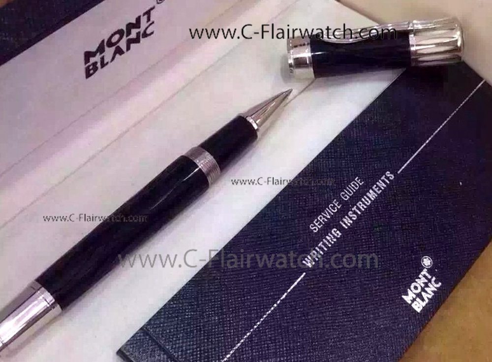 Best Mont blanc Pen Mark Twain Black Rollerball Pen